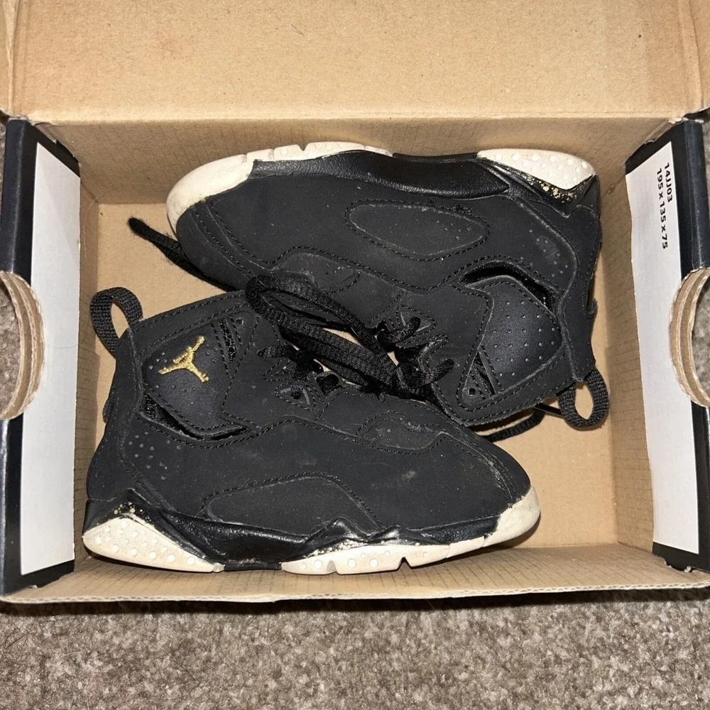 Nike Air Jordan True Flight Lace Up‎ Hi Top Toddlers 6C